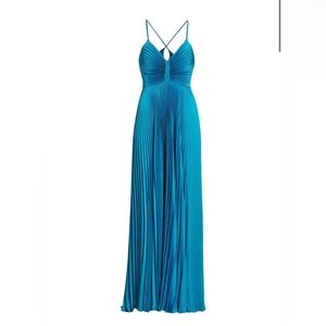 ALC Aries Dress in Blue/Teal